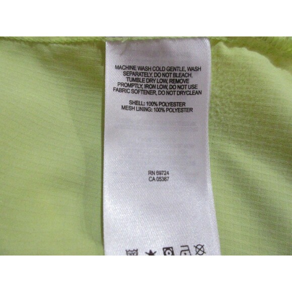 Columbia Omni-Shade PFG Snap Shirt Women M Yellow Short Sleeve Side Pockets Zip - Picture 4 of 14